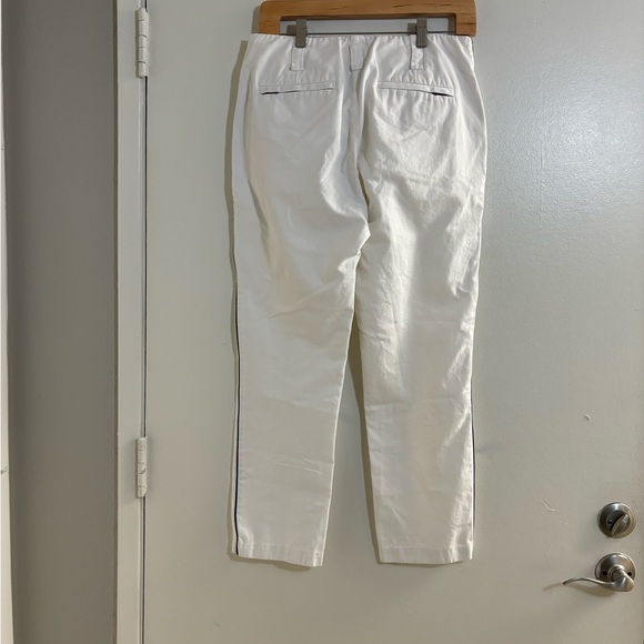 Armani Exchange White Blue piping on the sides Size: 6 - Picture 5 of 5